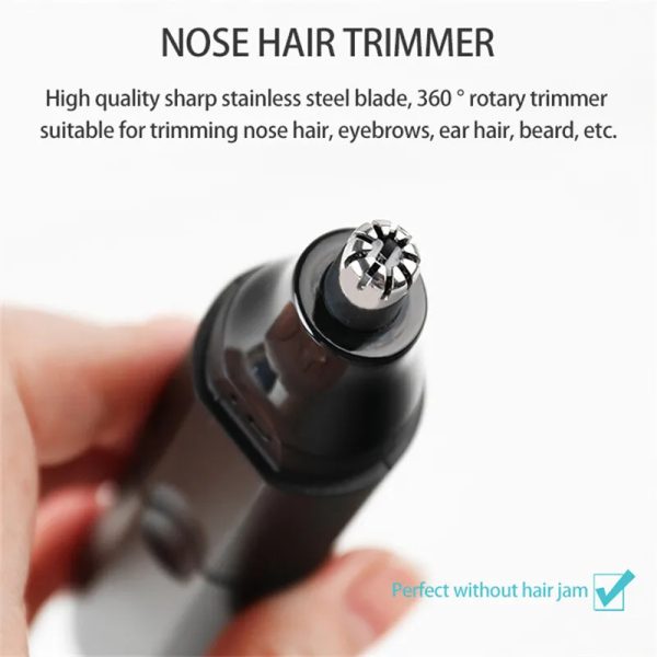 Daling Dl-7106 Nose Hair Outline Trimmer – Professional Nose And Ear Hair Trimmers, Electric Nose Hair Cutter, Stainless Steel Blades,portable Grooming Tool, Battery Operated Trimmer , Nose Trimmer , Trimmer , Grooming Kit ,trimmers, Clippers