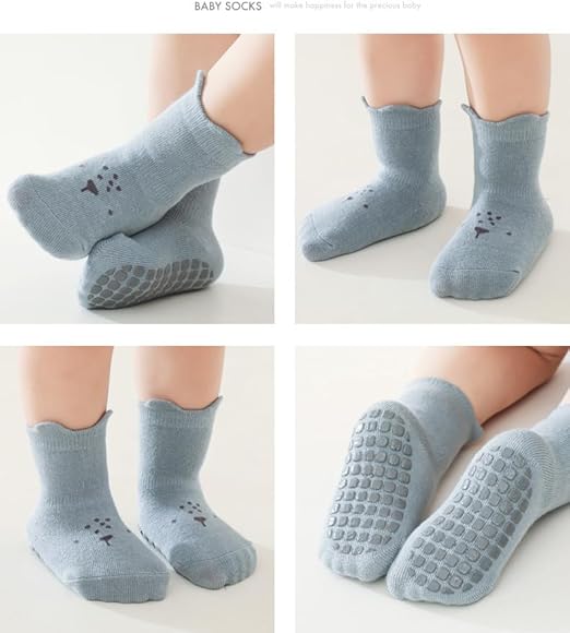 Baby Non-skid Grip Socks Toddler and Newborn Socks