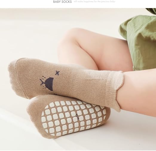 Baby Non-skid Grip Socks Toddler and Newborn Socks