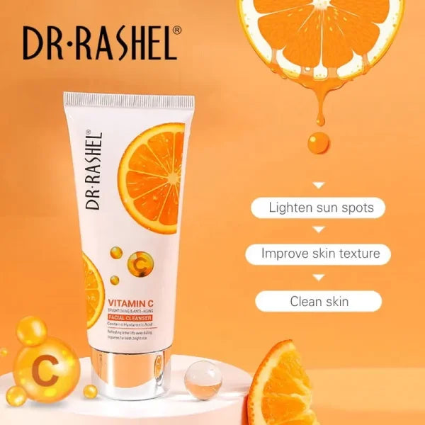 Dr.rashel Brightening Anti Aging Deep Cleansing Vitamin C Facial Cleanser – 80ml