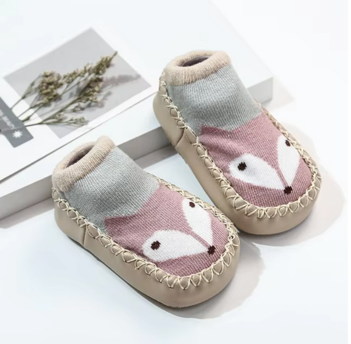 Baby Socks Slippers With Rubber Soles