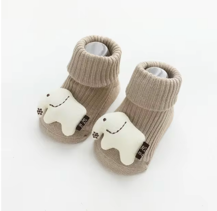 Soft Cotton Baby Socks Newborn - Elephant