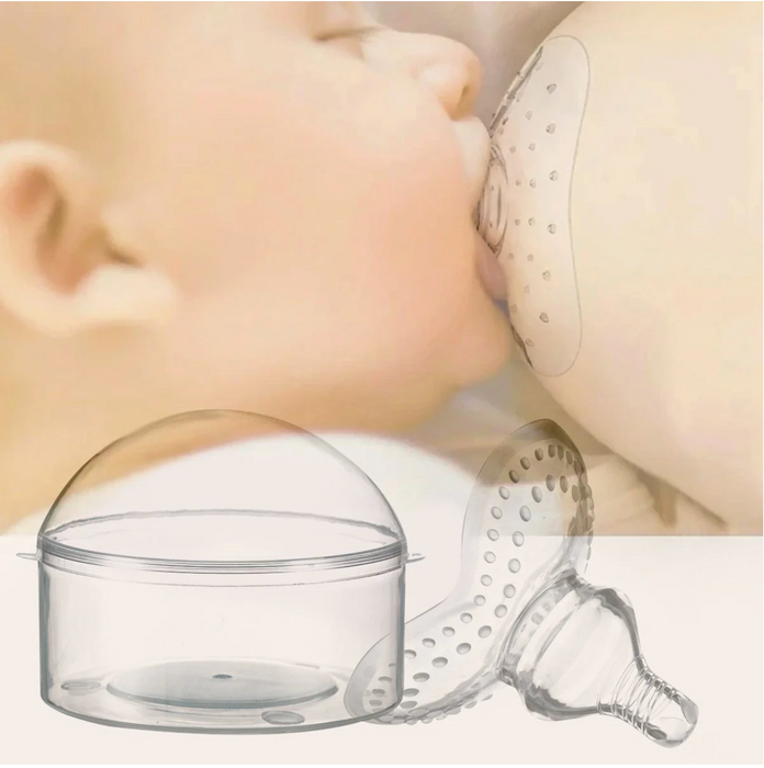 Mother Nipple Cover Prevent Biting Breastfeeding with Box - Maternity