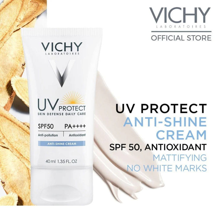 Vichy Uv Protect Spf 50 Anti-shine Sun Cream Spf 50 (40 Ml)