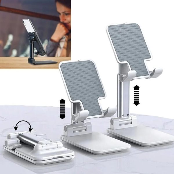 Adjustable Mobile Holder Stand Portable Mobile Foldable Stand, Mobile Holder (random Color)