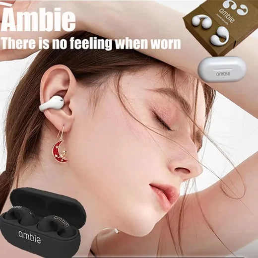 Ambie Wireless Ear Clip Headphones Ear Cuffs Sport Outdoor (random Color)