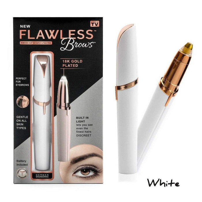 Flawless Brows Rechargeable Eyebrow Hair Remover Machine – Chargeable (random Color)