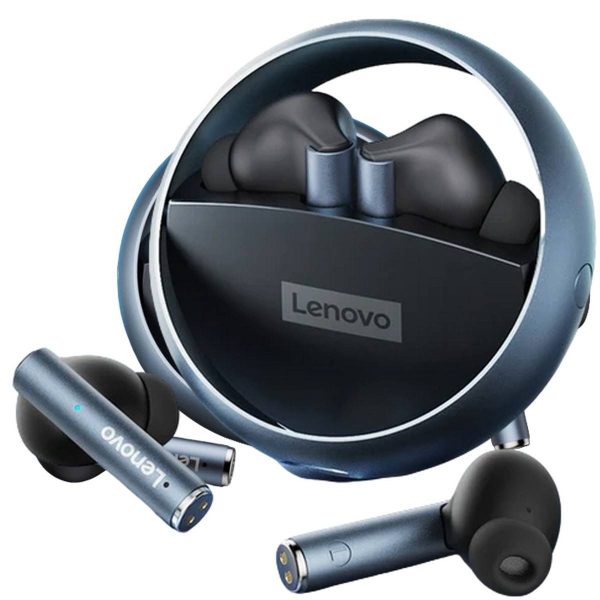 Lenovo Livepods Lp60 True Wireless Bluetooth Earbuds Rotatable Metal Cavity Ring (random Color)