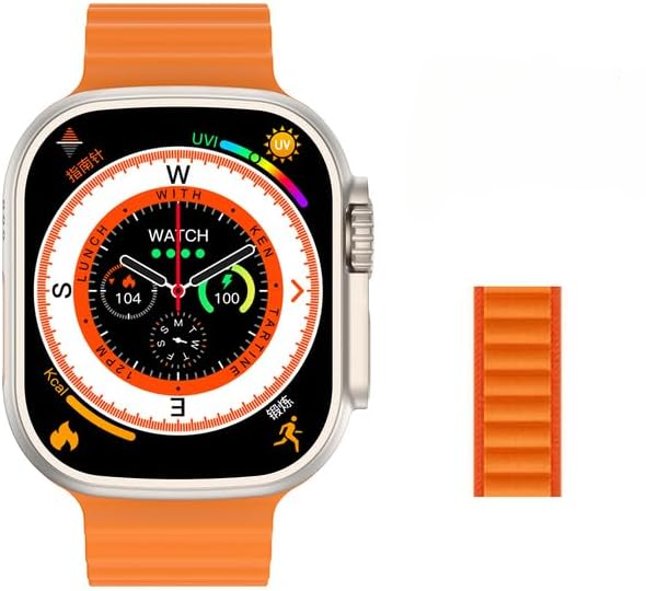 New U9 Ultra Smart Watch | Bluetooth, Touch | Wireless Charge (random Colors)