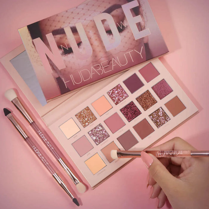 Huda Beauty Nude Eyeshadow Palette (18 Colors Eyeshadow Palette