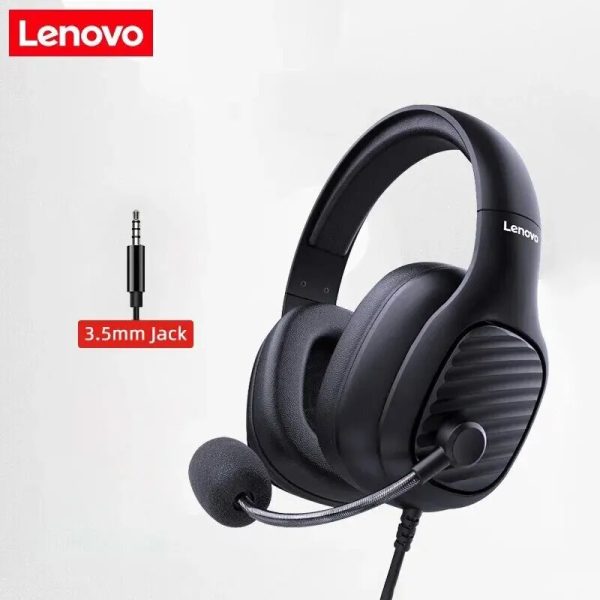 Think Plus Headphones G40-a Pro | Lenovo G40-a Pro Headphones | Wired Headphone With Mic | Best Quality Headset ( Random Color )