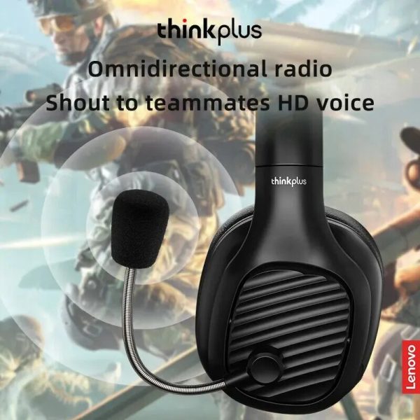 Think Plus Headphones G40-a Pro | Lenovo G40-a Pro Headphones | Wired Headphone With Mic | Best Quality Headset ( Random Color )