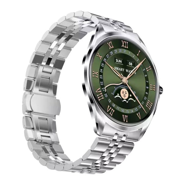 Tn88 Pro Amoled Ultra Thin Dial Super Luxury Smart Watch Amoled Ultra | Slim Body Stainless Steel Wrist Watch (random Color)