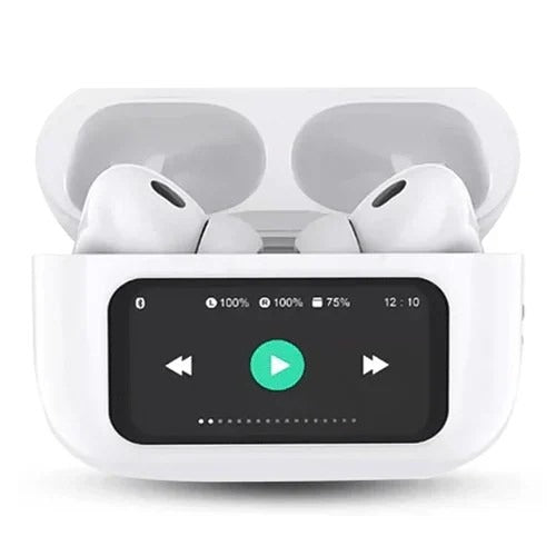 V20 Touch Screen Lcd Earbuds With Touch Screen Wireless Earphones Random Color