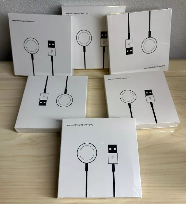 Wireless Watch Magnetic Charging 1m Cable Fast, Durable, And Convenient Charging Solution (color White)