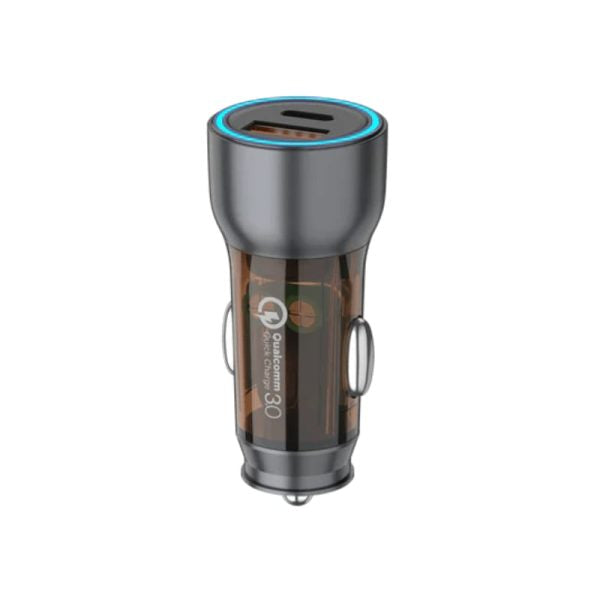 Yolo Super Type C And Usb Both Turbo Car Charger 52w